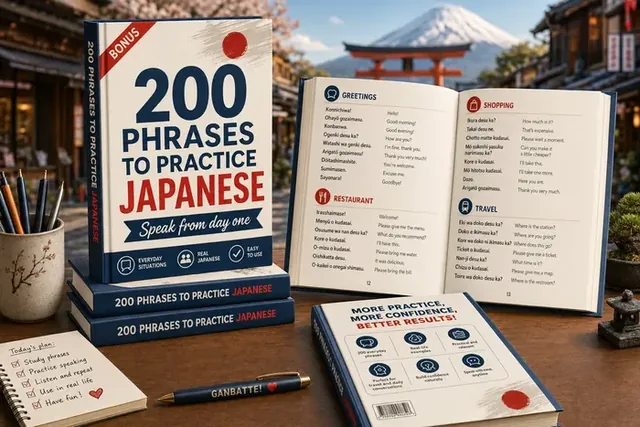 200 Phrases to Practice Japanese