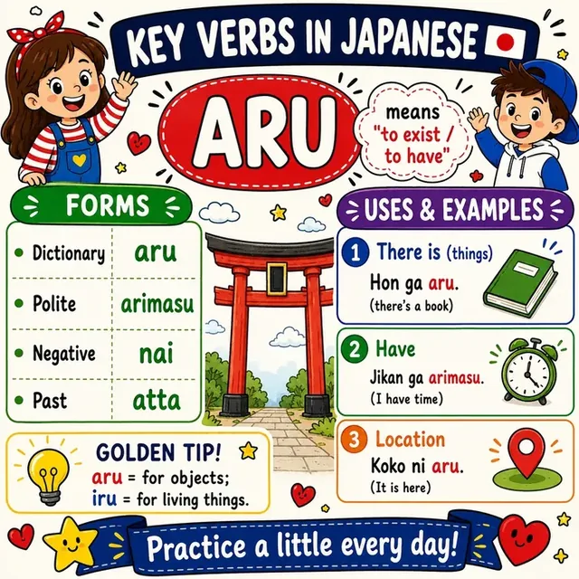 Verb ARU mind map