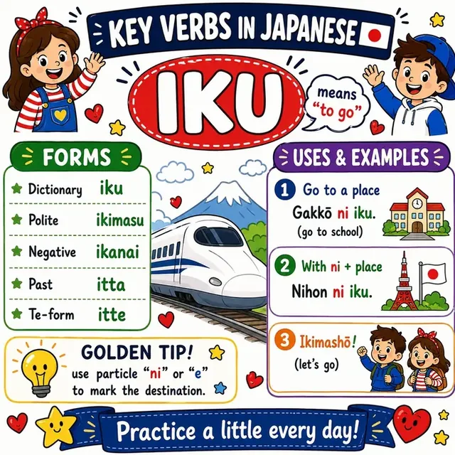 Verb IKU mind map